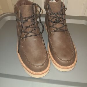 Men's Brown Leather Boots